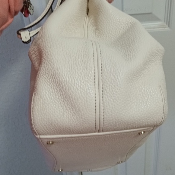 NWOT Kate Spade Dumpling Small Satchel Ivory Colored Handbag and Large Dustbag - Picture 5 of 16